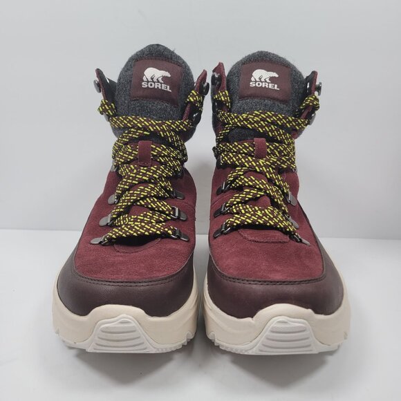 Sorel Kinetic Breakthru Conquest Women's Cinder Bloodstone Boots US Sz 9.5 NWOT - Picture 3 of 10